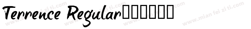 Terrence Regular字体转换